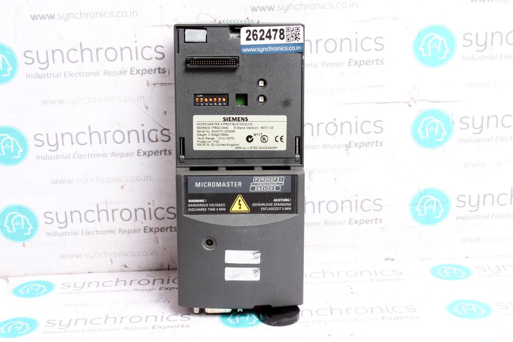 MICROMASTER 4 PROFIBUS MODULE 6SE6400-1PB00-0AA0