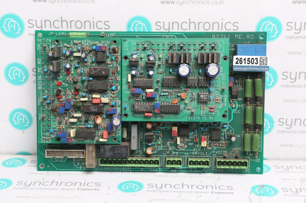 PLASMA POWER SUPPLY CONTROL CARD B2761