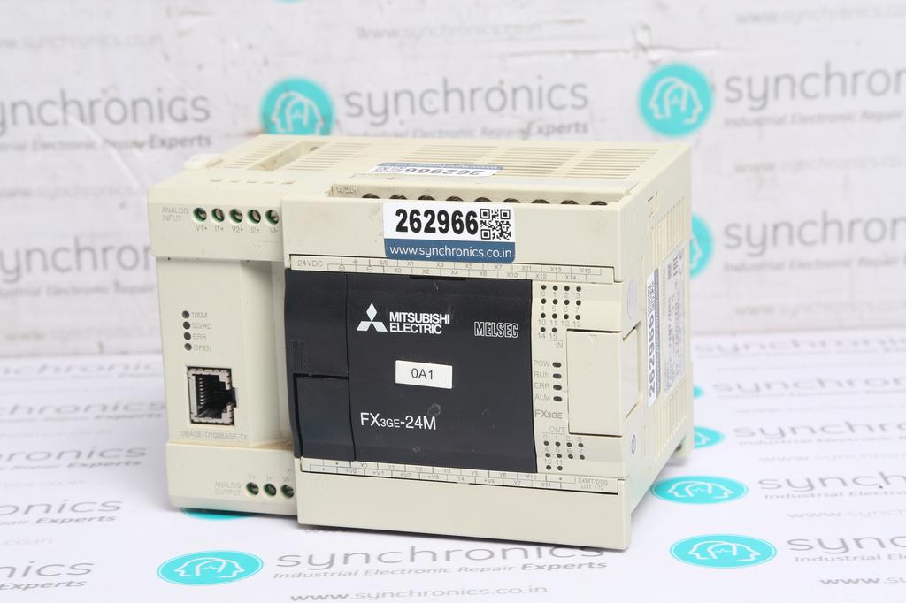 PLC MELSEC FX3GE-24MT-DSS
