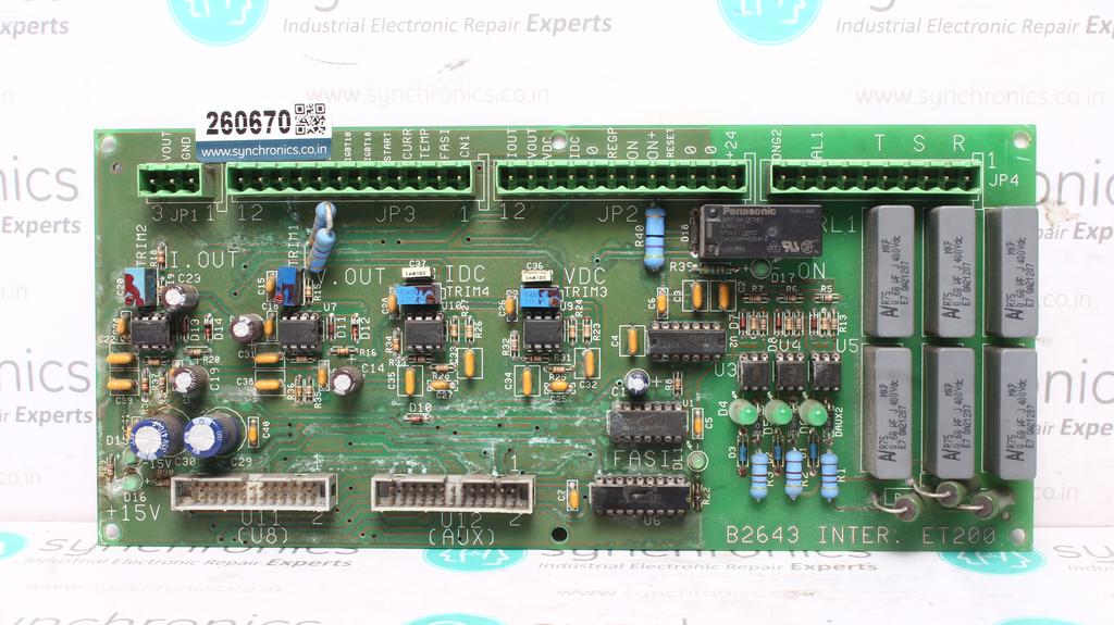 ANALOG INPUT OUTPUT BOARD B2643