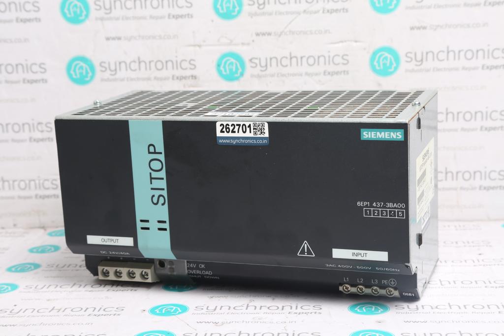 SITOP MODULAR 40 3-PH POWER SUPPLY 1P 6EP1437-3BA00
