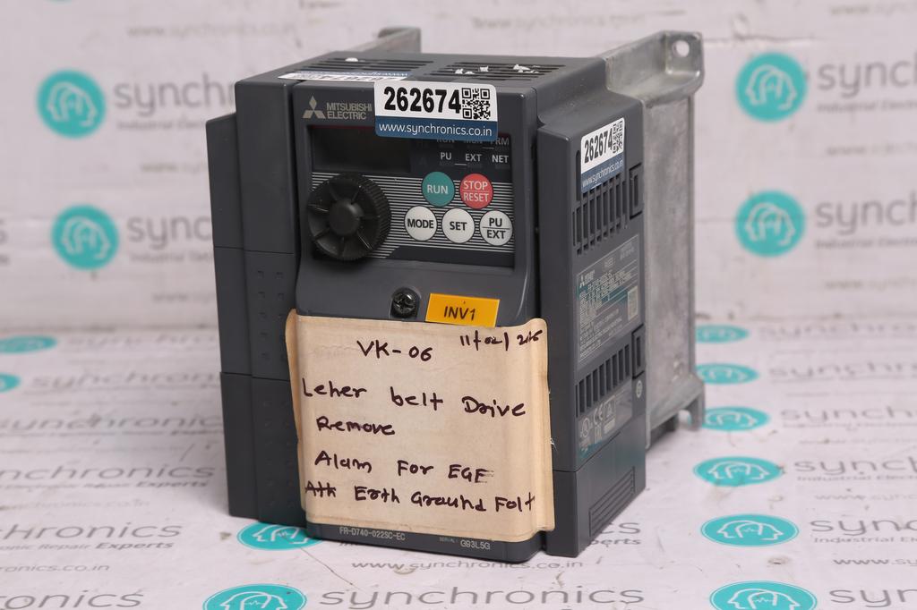 VARIABLE FREQUENCY DRIVE FR-D740-022SC-EC