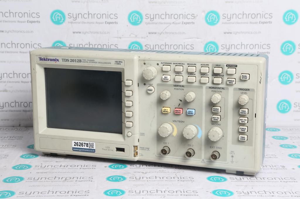 TWO CHANNEL DIGITAL STORAGE OSCILLOSCOPE TDS 2012B