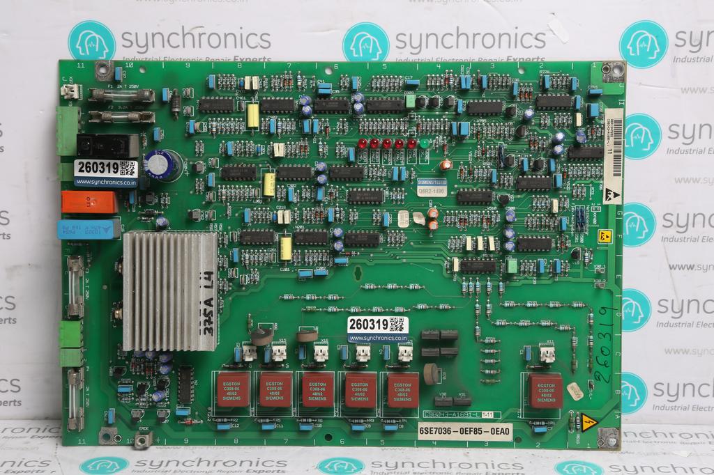 DRIVE CONTROL CARD 6SE7036-0EF85-0EA0
