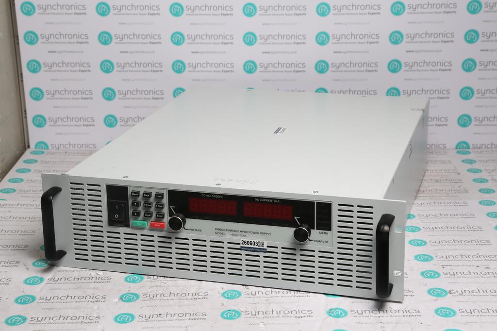 PROGRAMMABLE HVDC POWER SUPPLY 8000VX750MA