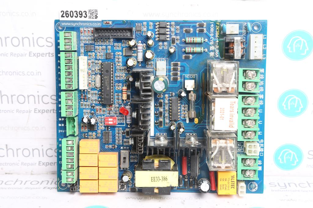 FIRE SHUTTER CONTROL CARD FJK386-4-JL06A