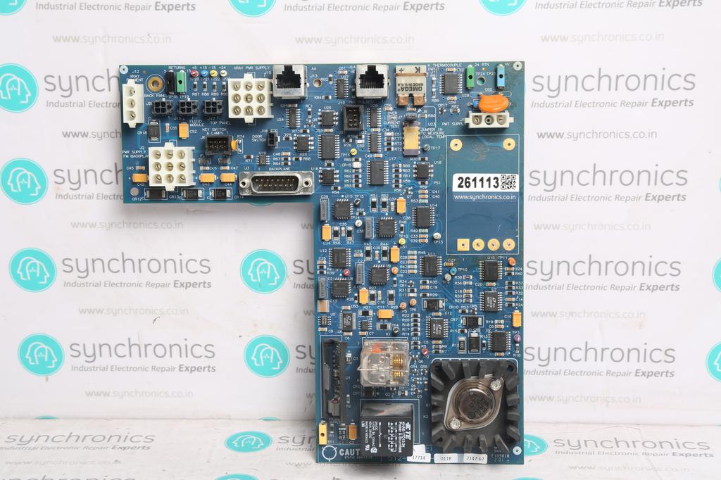 PARTICLE SIZE ANALYZER CONTROL CARD 512-17704-00