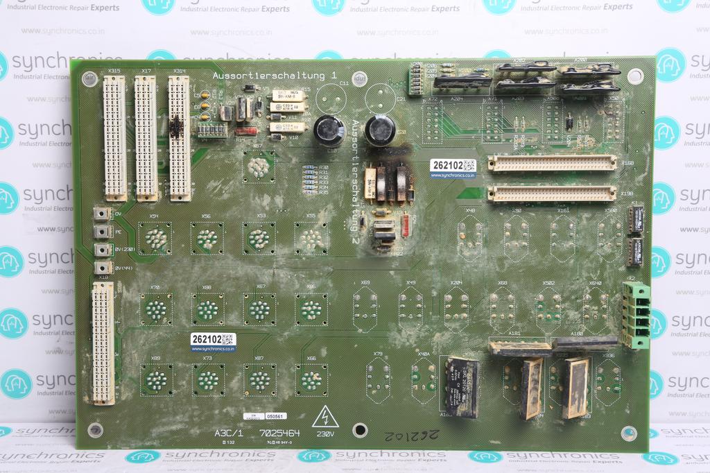 FETTE Compression Machine Main Board 7025464 A3C-1