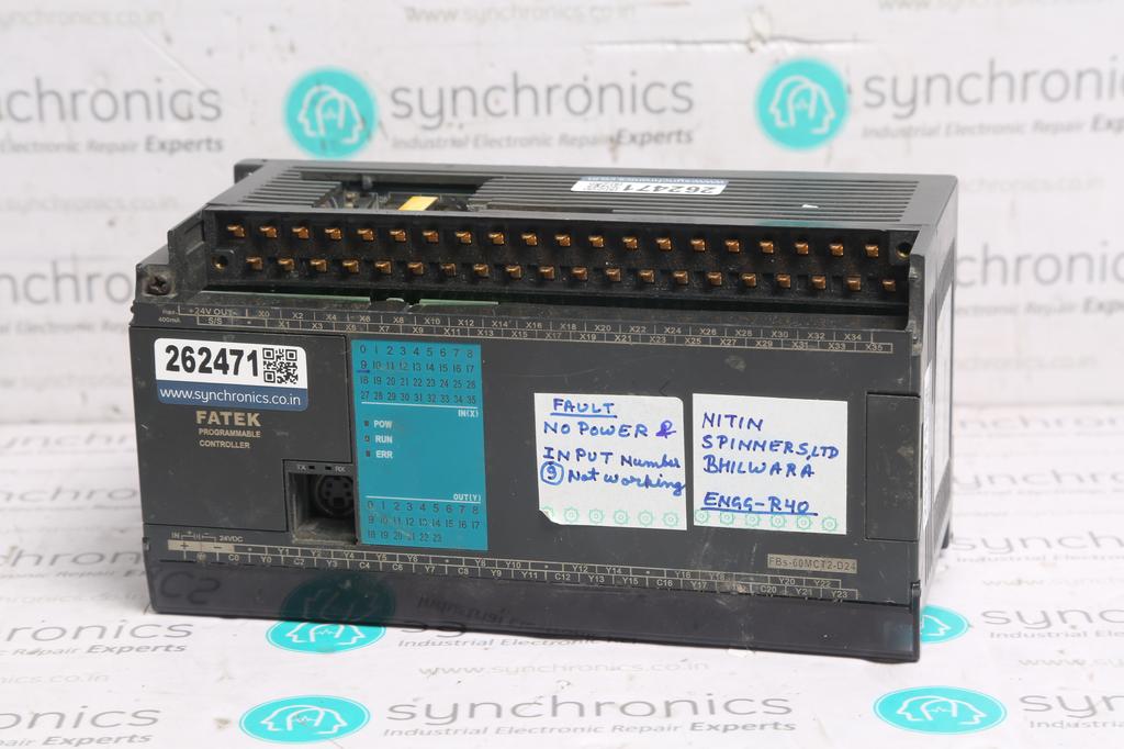 PROGRAMMABLE LOGIC CONTROLLER FBS-60MCT2-D24