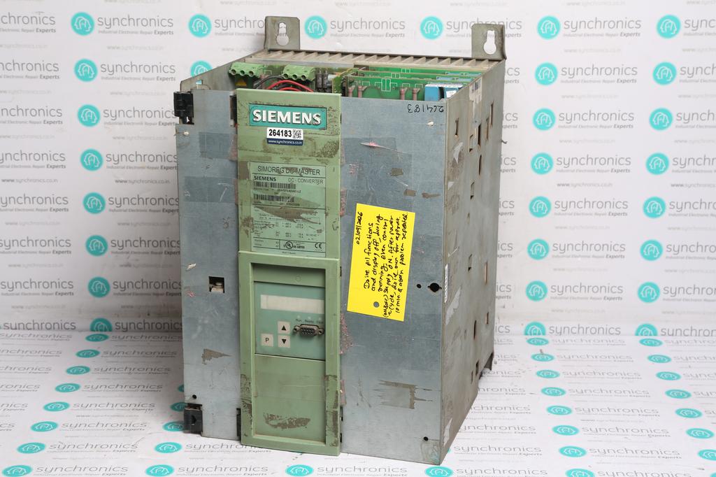 DC CONVERTER SIMOREG 6RA7075-6DV62-0-Z