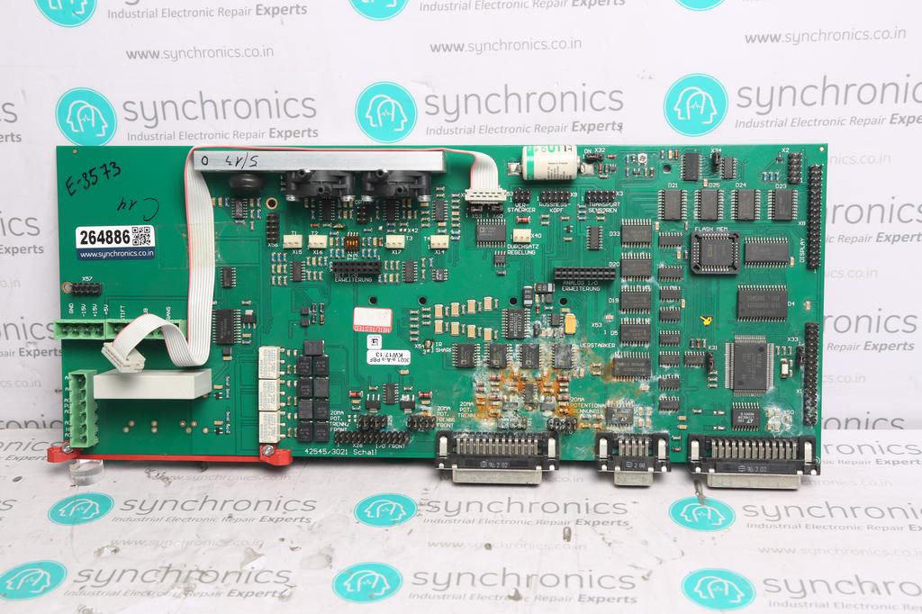 DUST ANALYSER MAIN BOARD E-2089 42545-3021