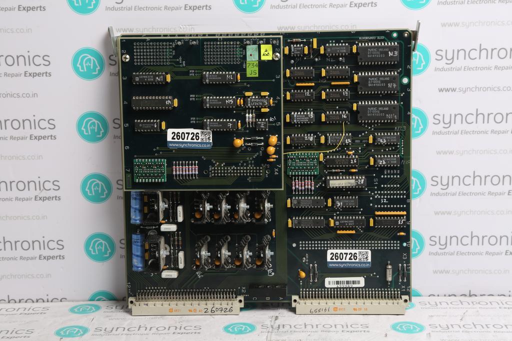 CONTROL CARD FOR DIE PUNCHING MACHINE 0701218801