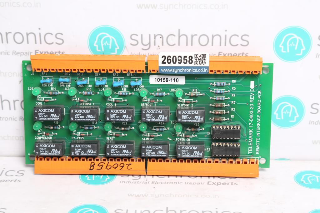 REMOTE INTERFACE BOARD 17-0403-20 REV D