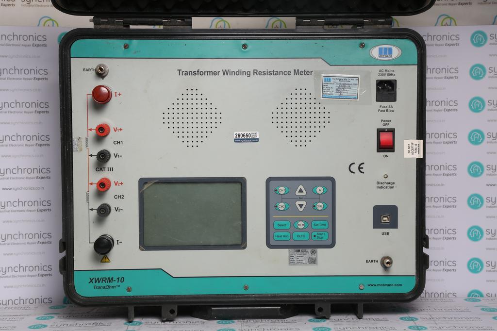 TRANSFORMER WINDING RESISTANCE METER XWRM-10