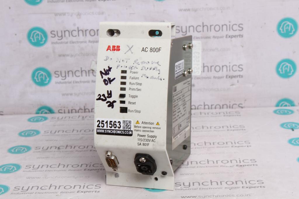 FREELANCE 800 DCS POWER SUPPLY SA801F