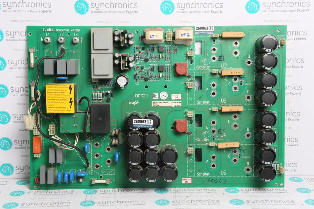 TRITON WELDING MACHINE POWER CARD DC521 040-000730-00000