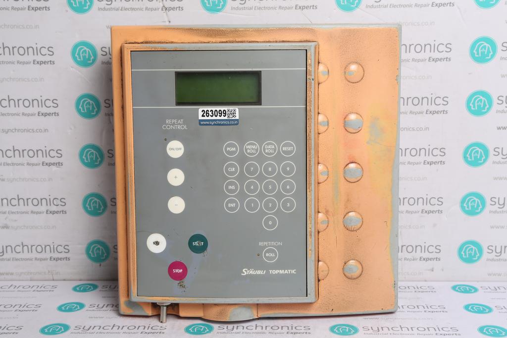WARP KNOTTING MACHINE CONTROL PANEL TOPMATIC