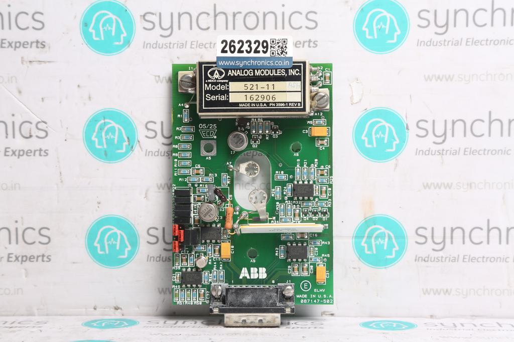 ELECTROMETER SMARTSENSOR BOARD 087147-002