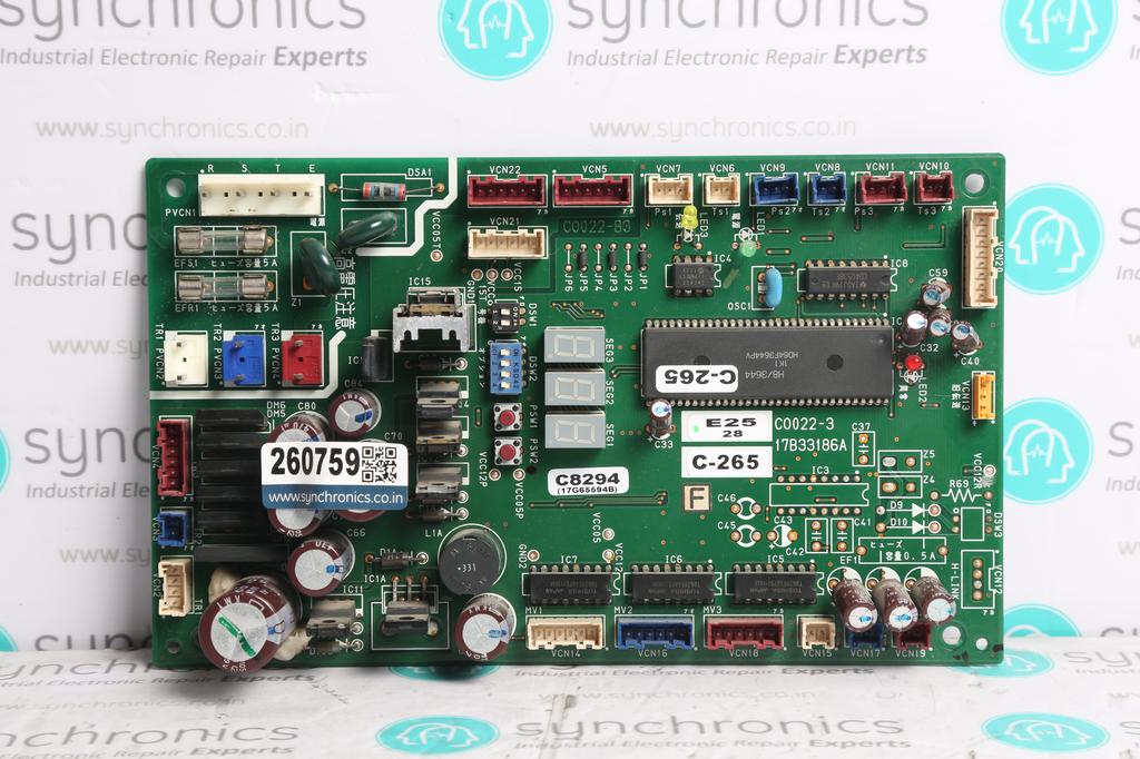 CHILLER CONTROL CARD CO022-3 17B33186A