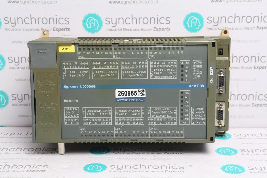 ADVANT CONTROLLER L0055958-07KT98