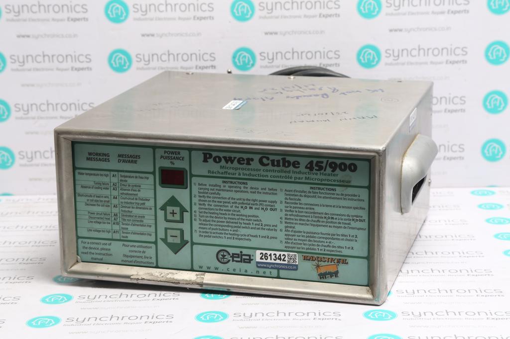 MICROPROCESSOR CONTROLLED INDUCTIVE HEATER POWER CUBE 45-900