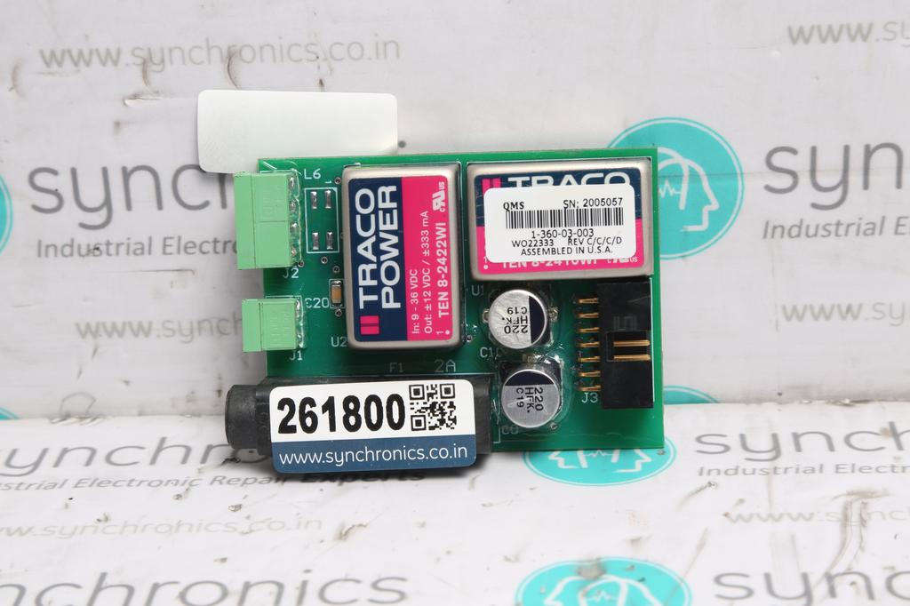 MEASUREMENT AND CONTROL POWER SUPPLY BOARD DMC-004000