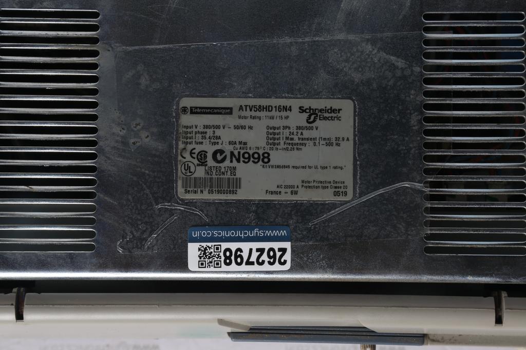 VARIABLE SPEED DRIVE ATV58HD15N4