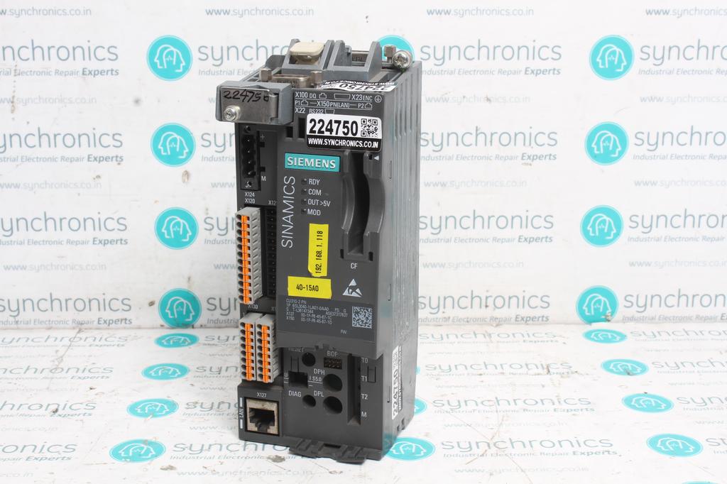 SIEMENS CONTROL UNIT CU310-2 PN 1P 6SL3040-1LA01-0AA0