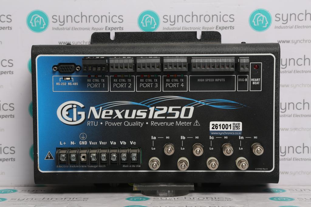 POWER QUALITY AND REVENUE METER NEXUS 1250