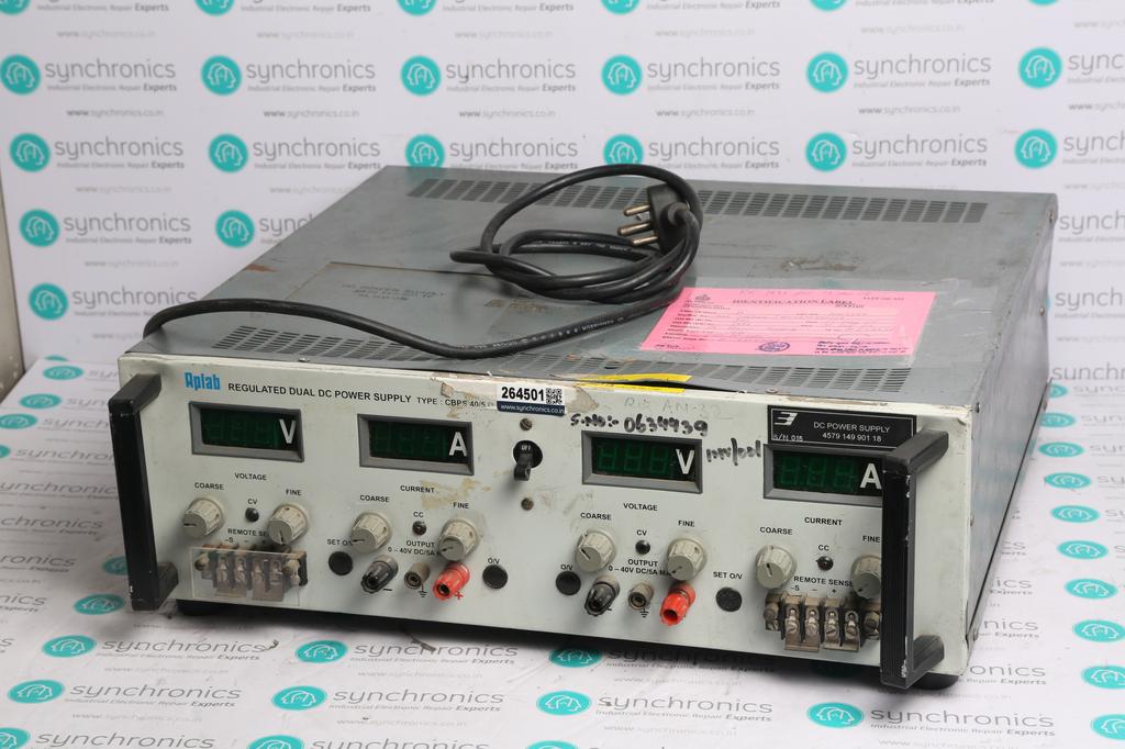 REGULATED DUAL DC POWER SUPPLY CBPS40-5D