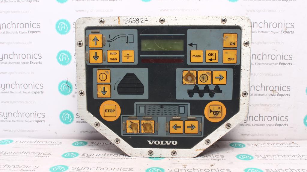 VOLVO PAVER CONTROL PANEL