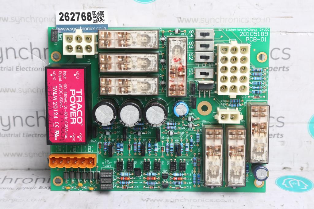 E3 SAFETY CHECK PCB 20105189